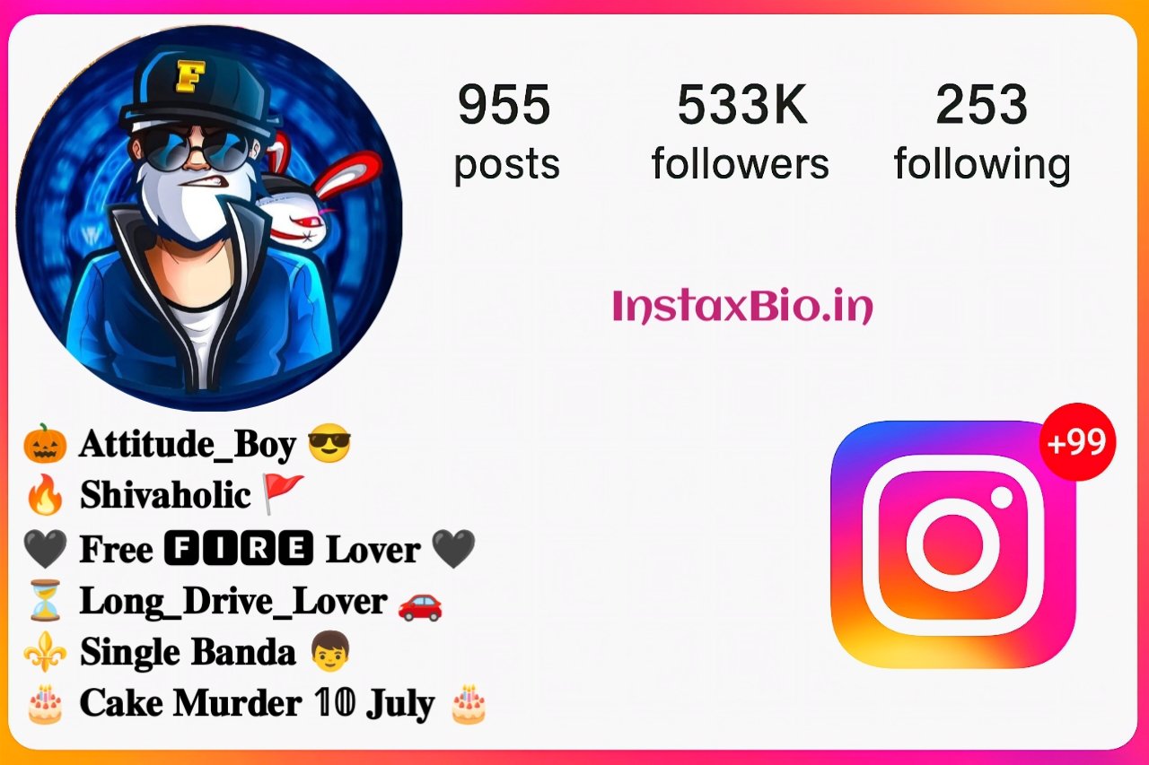 Free Fire Instagram Bio