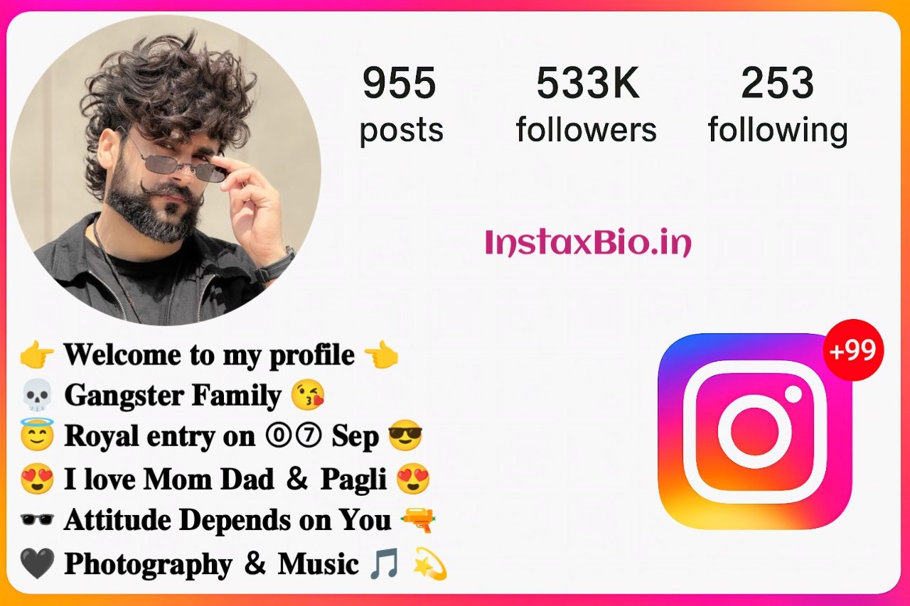 Gangster Bio For Instagram For Boy
