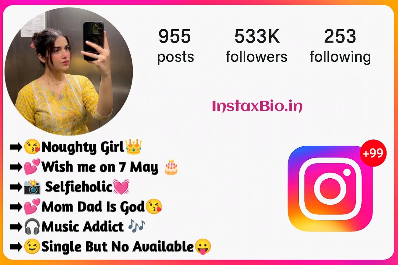 Instagram Bio For Girls Stylish Font