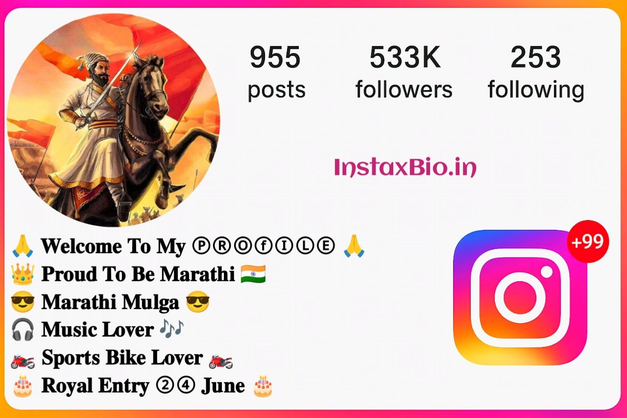 Stylish Marathi Bio Stylish Marathi Bio